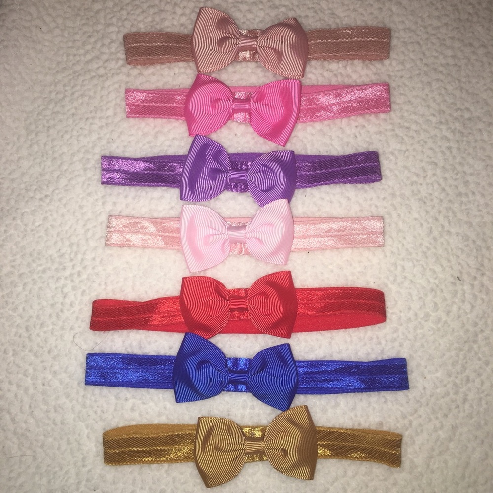 Baby Girl Bow Band